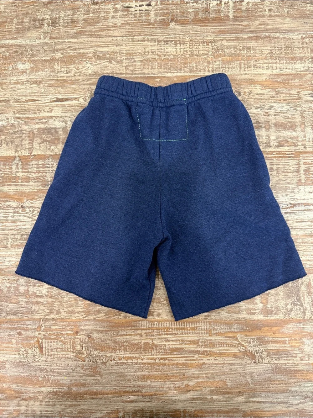 Aviator Nation Kids Navy Shorts with Rainbow Patch